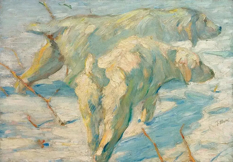 Sibiriska herdehundar - Franz Marc