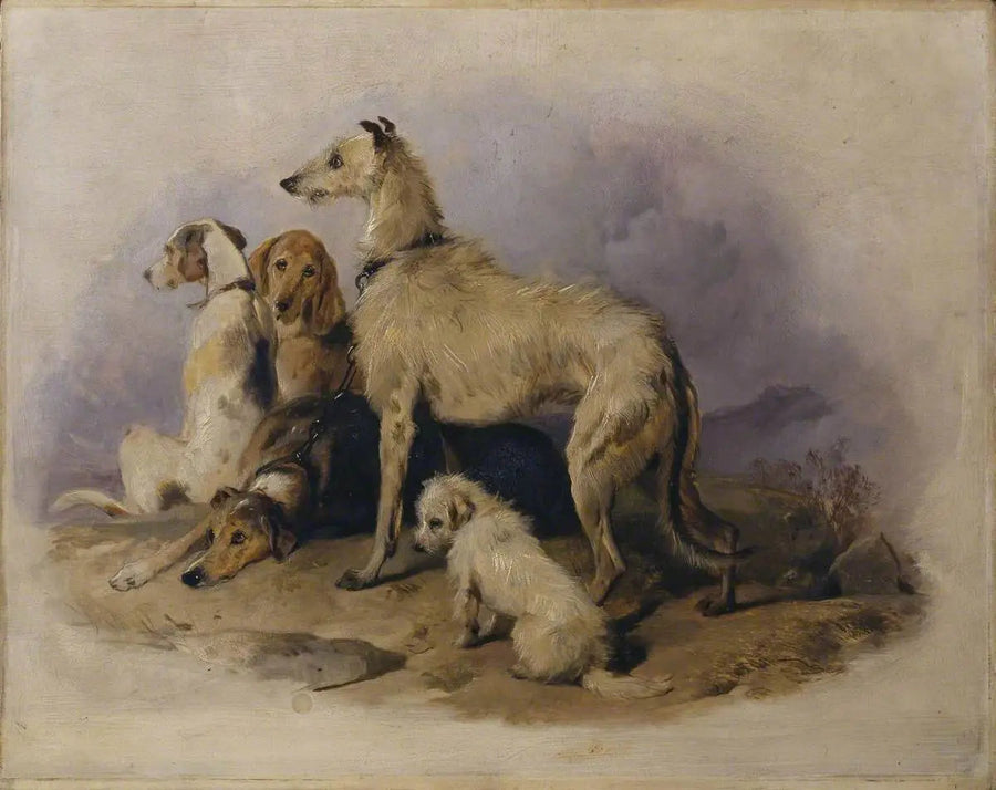 Highlandhundar - Edwin Henry Landseer