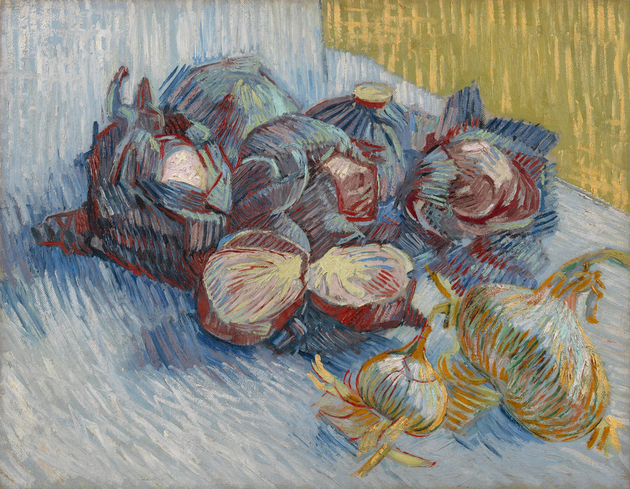 Röda kol och vitlök - Vincent van Gogh