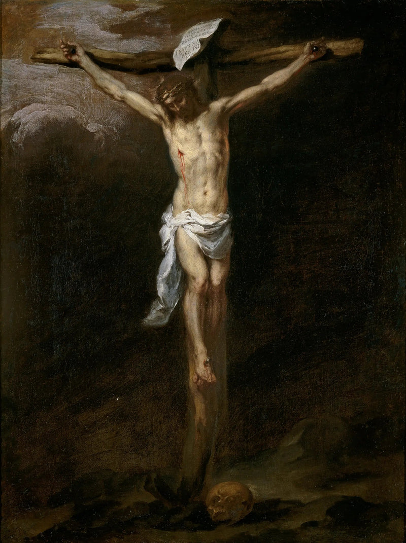Kristus korsfäst - Bartolomé Esteban Murillo