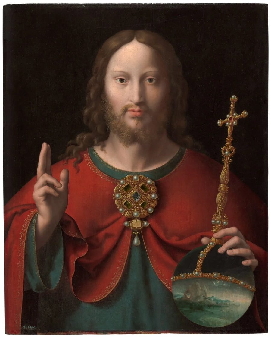 Kristus Frälsaren - Joos van Cleve