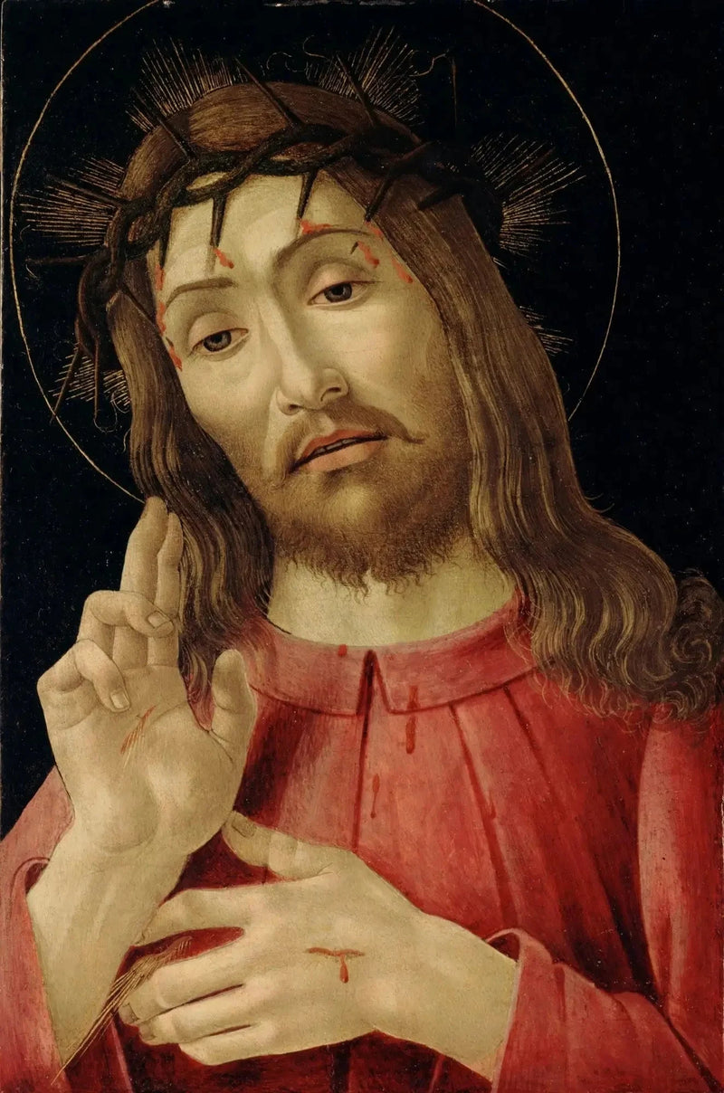 Den välsignande Frälsaren - Sandro Botticelli