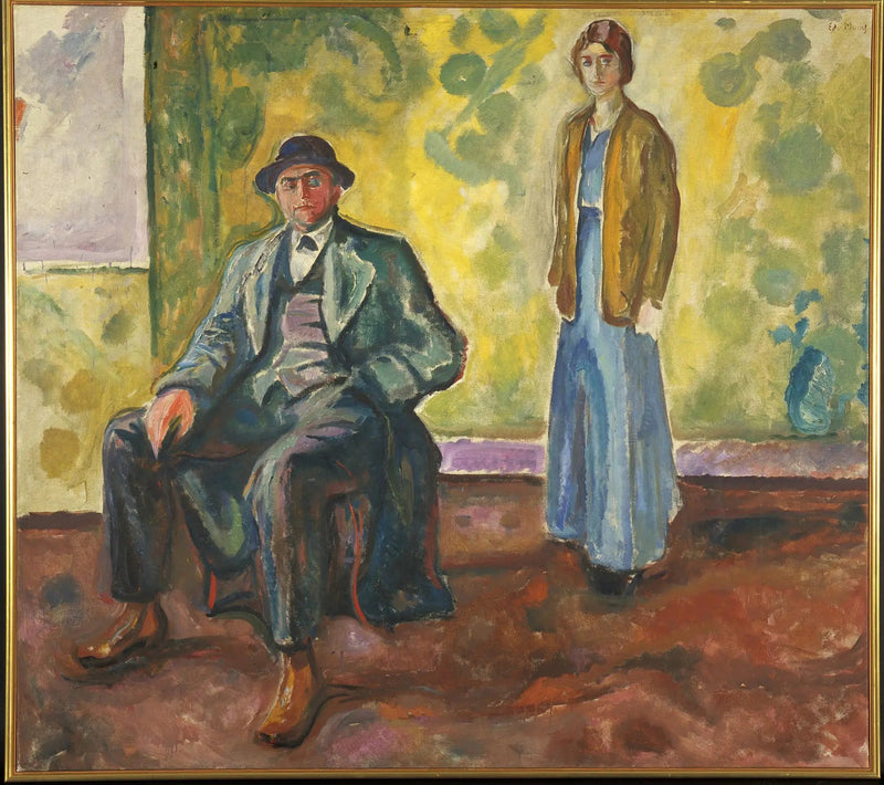 Christian och Hjørdis Gierløff - Edvard Munch