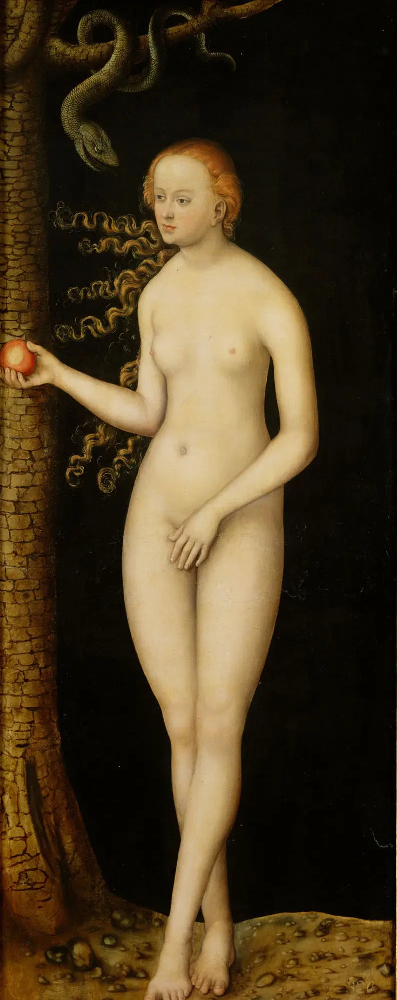 Fallet av mannen: Eva - Lucas Cranach den äldre