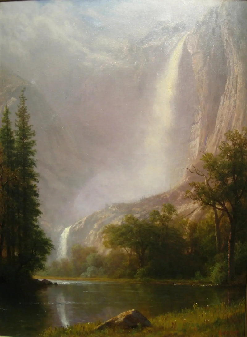 Yosemite Fall - Albert Bierstadt