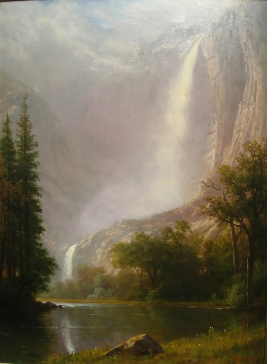 Yosemite Fall - Albert Bierstadt