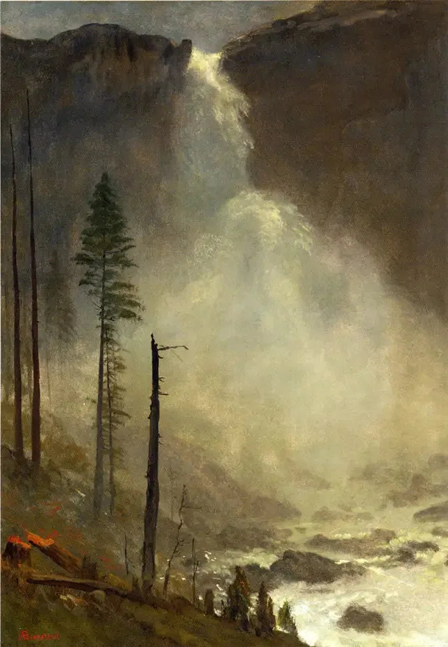 Nevadas fall - Albert Bierstadt