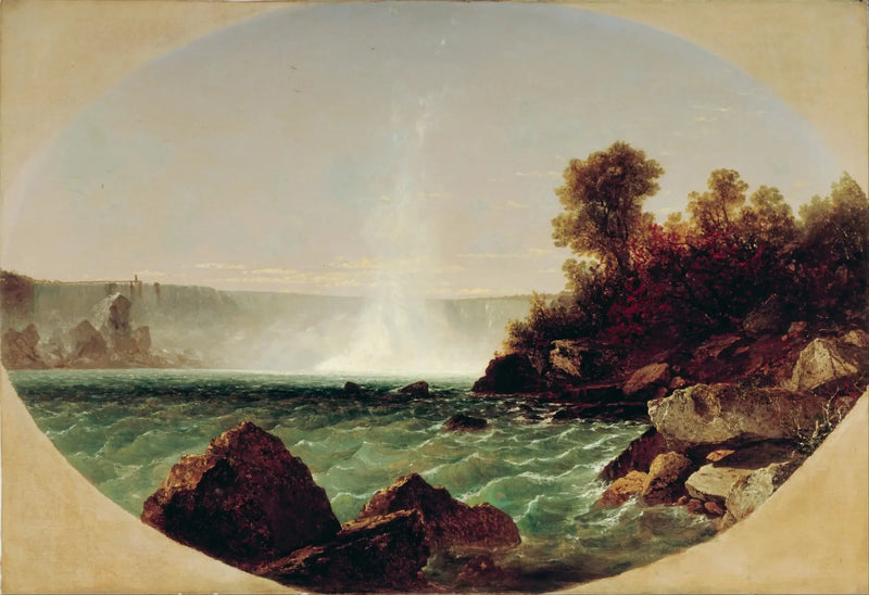 Niagarafallen - John Frederick Kensett