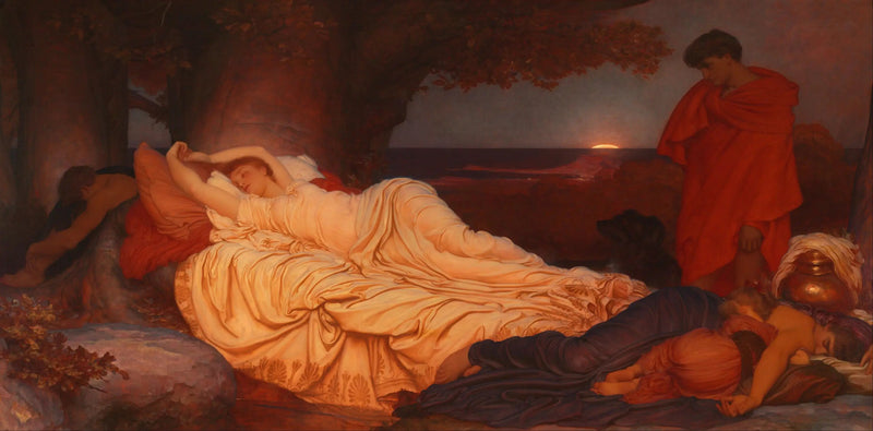 Cimon och Ifigenie - Frederic Leighton