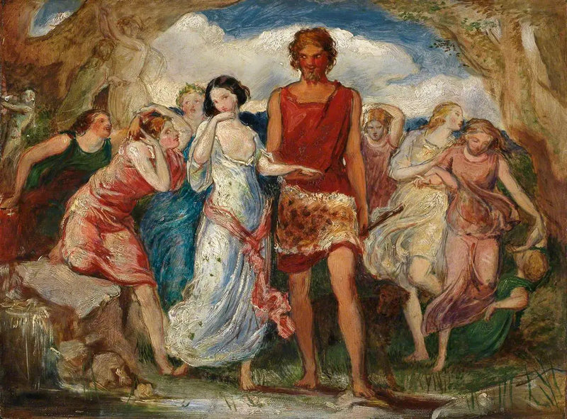Cimon och Ifigenie - John Everett Millais