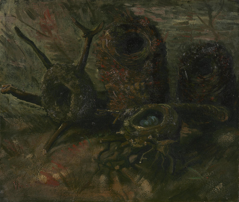 fågelbon - Vincent van Gogh