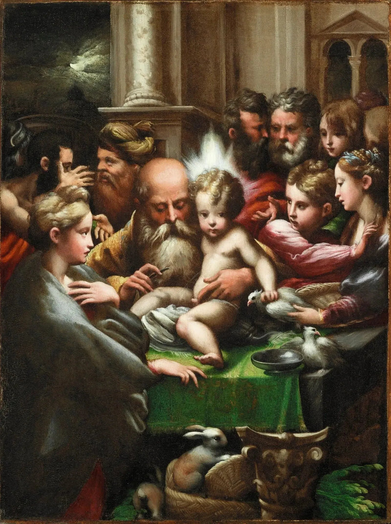 Circoncision de Jésus - Parmigianino