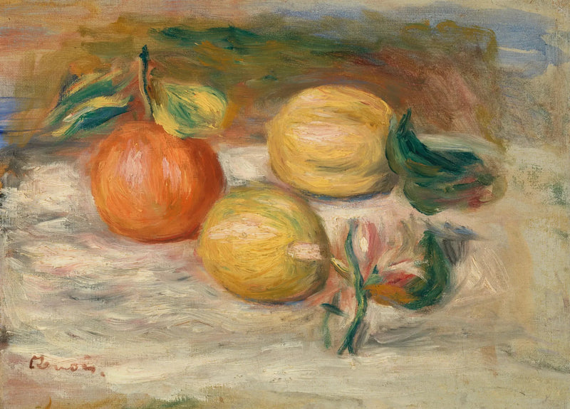Citrons och Apelsin (Citrons och orange) - Pierre-Auguste Renoir