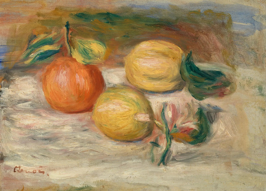Citrons och Apelsin (Citrons och orange) - Pierre-Auguste Renoir