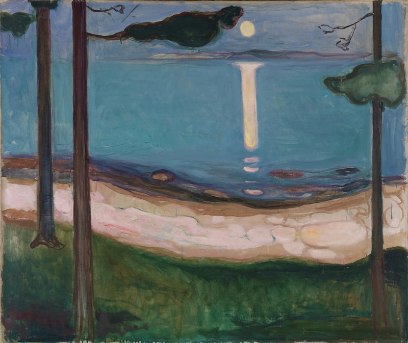 Månsken - Edvard Munch