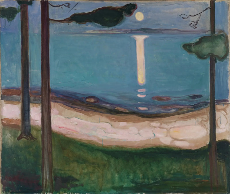 Månsken - Edvard Munch