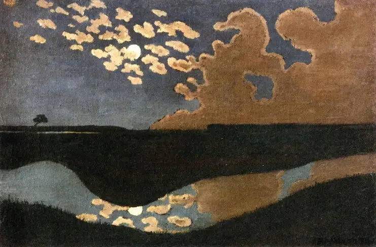 Månsken - Félix Vallotton