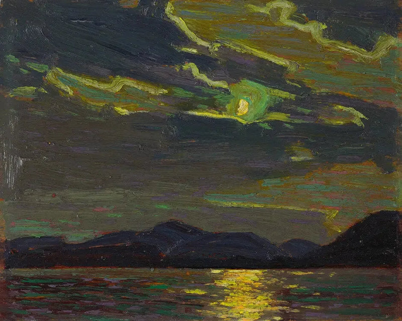 Månsken på en varm sommarkväll - Tom Thomson
