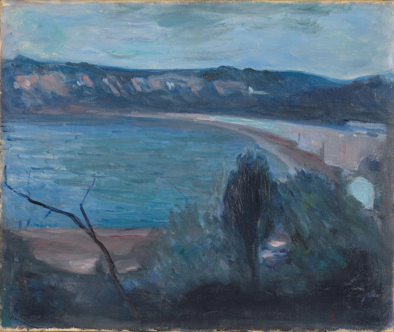 Månsken nära Medelhavet - Edvard Munch