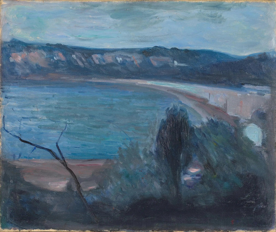 Månsken nära Medelhavet - Edvard Munch