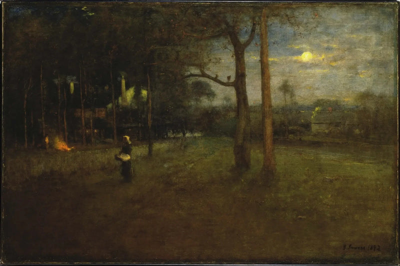 Månsken, Tarpon Springs - George Inness