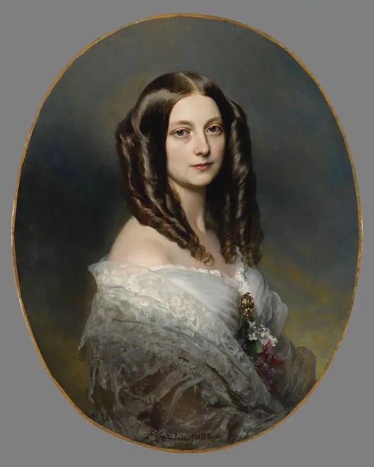 Claire Émilie Mac Donell, vicomtesse Aguado, markisessa de Las Marismas - Franz Xaver Winterhalter
