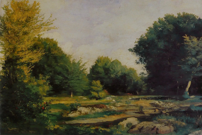 Glänta i skogen - Pierre-Auguste Renoir