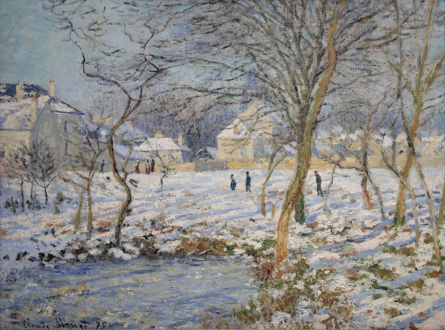 La Mare, snöeffekt W350 - Claude Monet