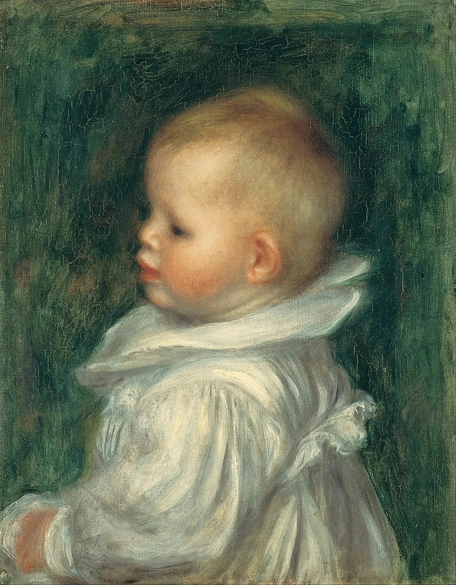 Porträtt av Claude Renoir - Pierre-Auguste Renoir