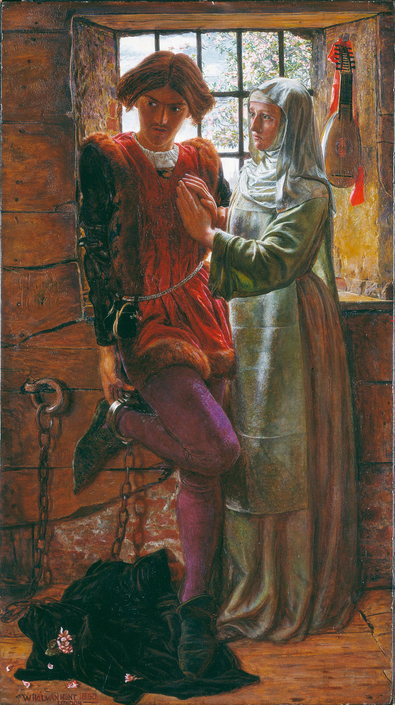 Claudio och Isabelle - William Holman Hunt