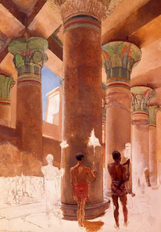Cleopatra vid Philae - Lawrence Alma-Tadema