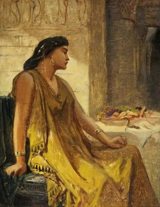 Cleopatra och Aspic - Edward Poynter