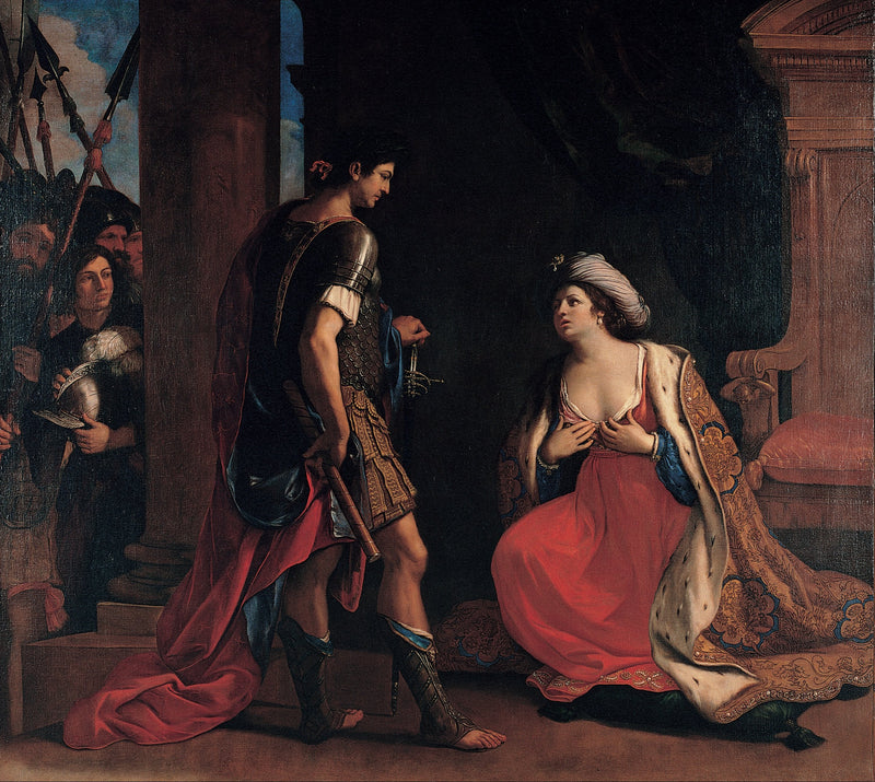 Cléopâtre och Octave - Guercino