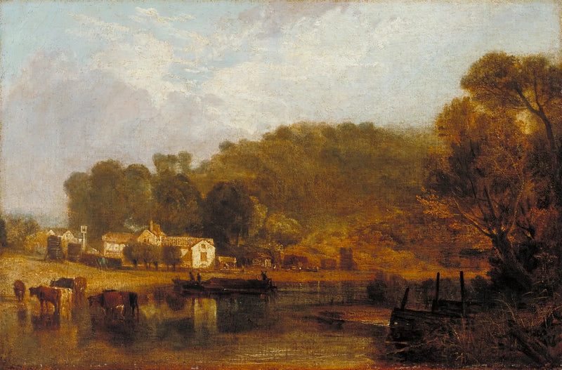 Cliveden vid Themsen - J. M. W. Turner