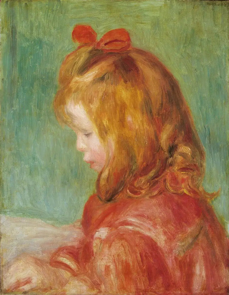 Coco (Den yngsta sonen till konstnären, Claude) - Pierre-Auguste Renoir