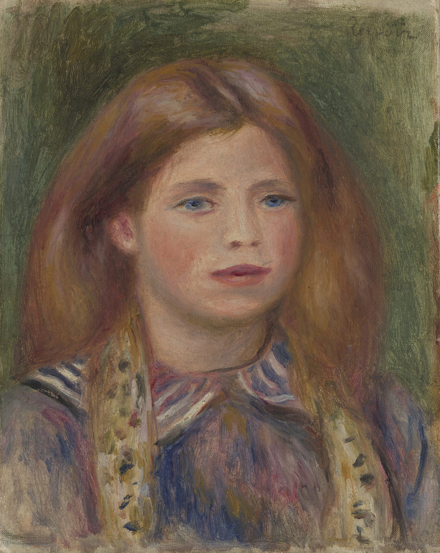Coco. Porträtt av Claude Renoir - Pierre-Auguste Renoir
