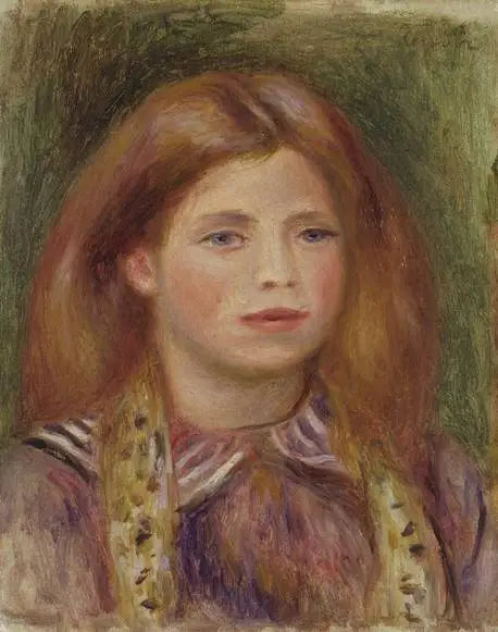 Coco. Porträtt av Claude Renoir - Pierre-Auguste Renoir