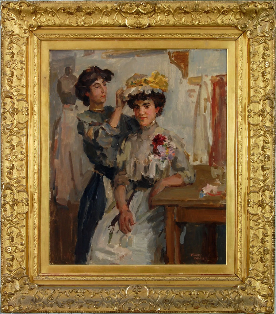 Frisör, Sainte-Catherine - Isaac Israëls