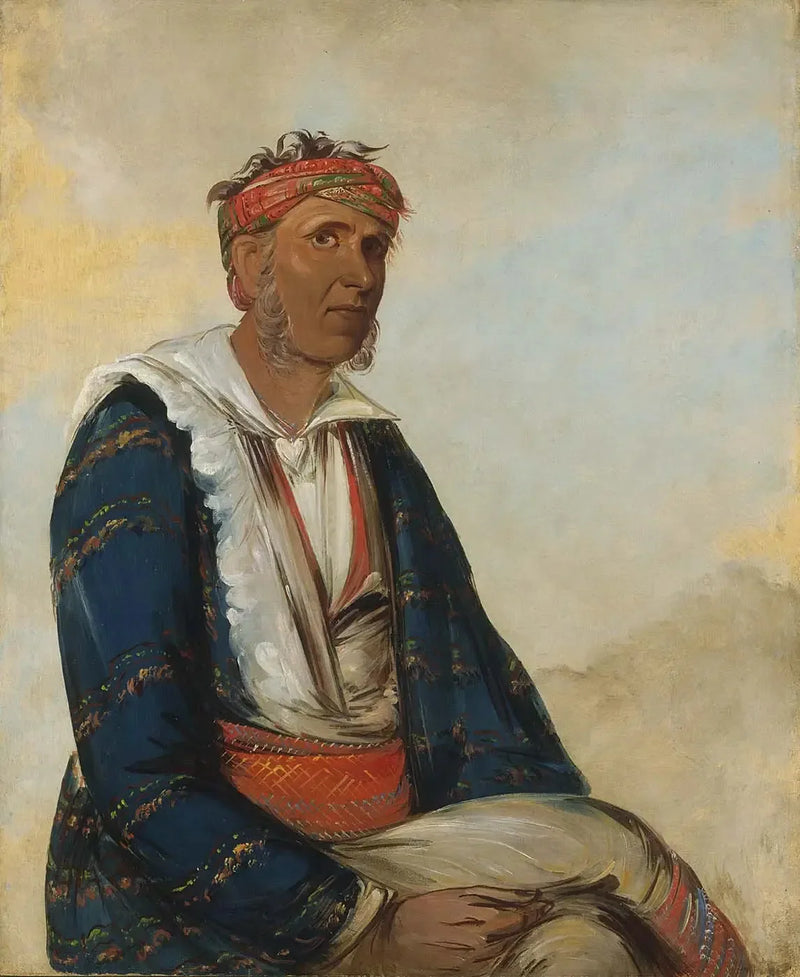 Cól-lee, en ledare för en stam - George Catlin