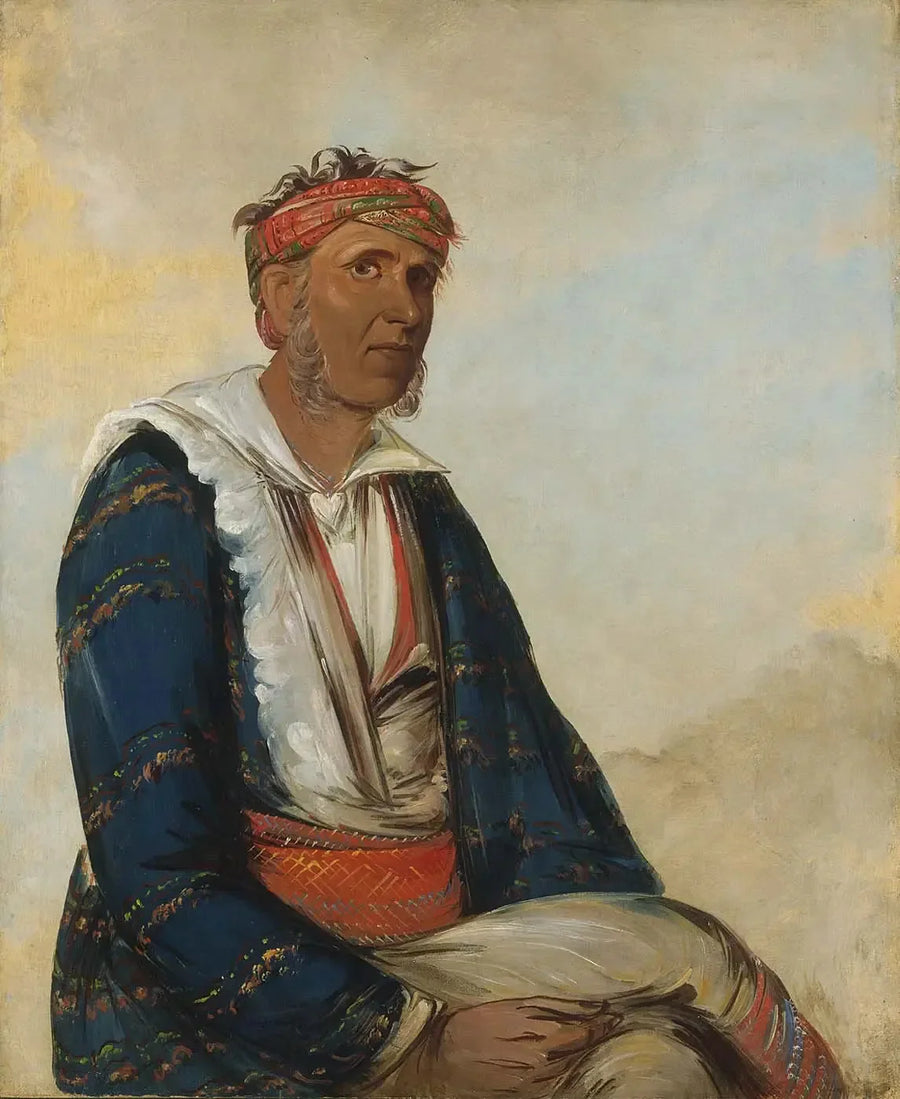 Cól-lee, en ledare för en stam - George Catlin