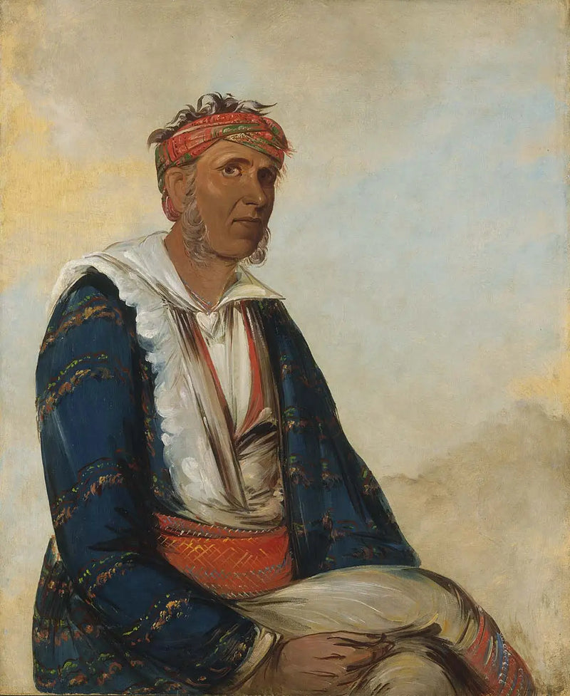 Cól-lee, en ledare för en stam - George Catlin