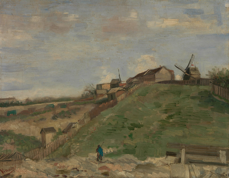 Kullen Montmartre med stenbrottet - Vincent van Gogh