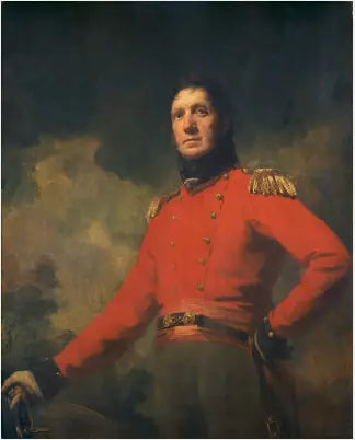 Överste Francis James Scott - Henry Raeburn