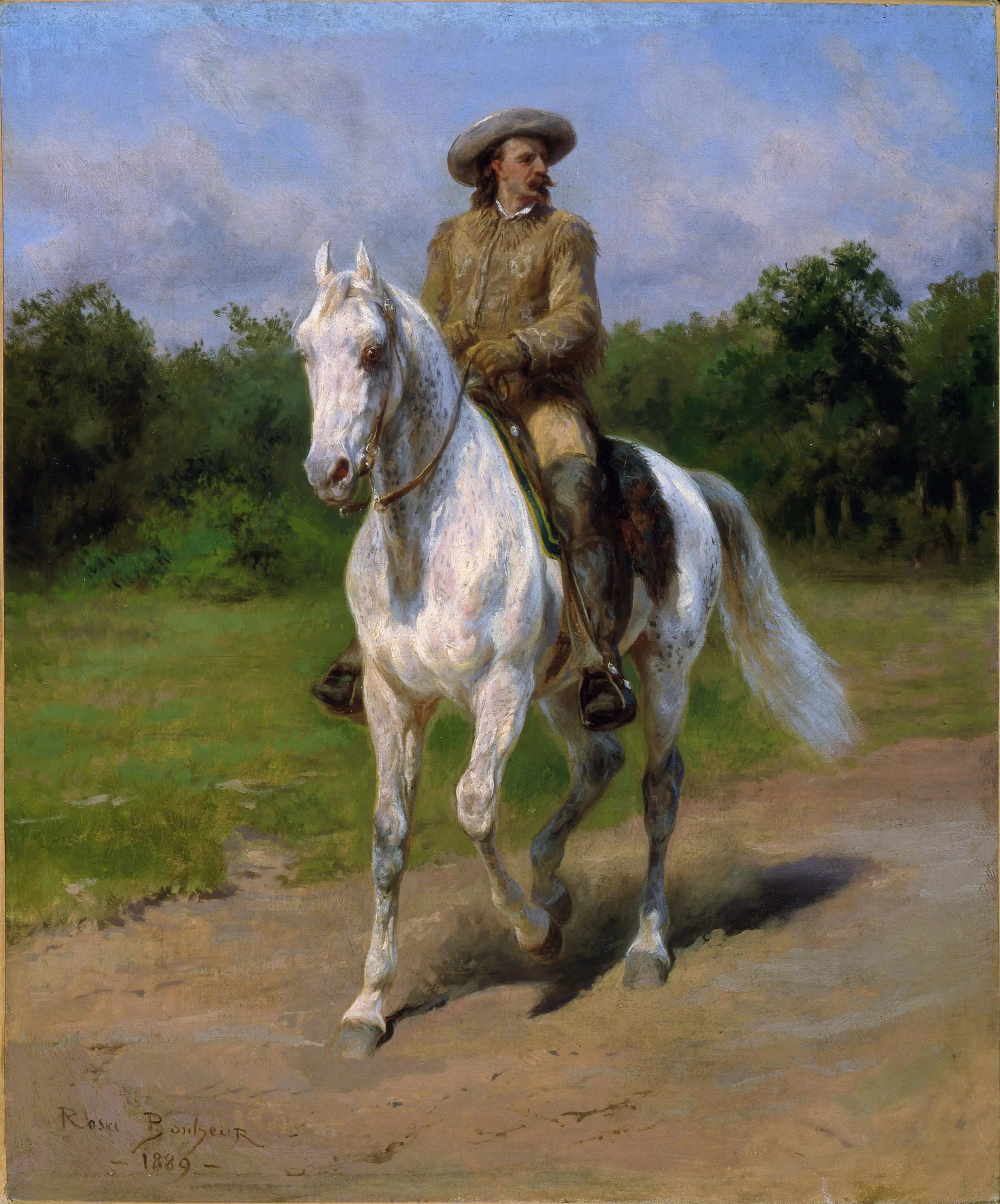 Colonel William F. Cody (Buffalo Bill) - Rosa Bonheur - Alpha Reproduction