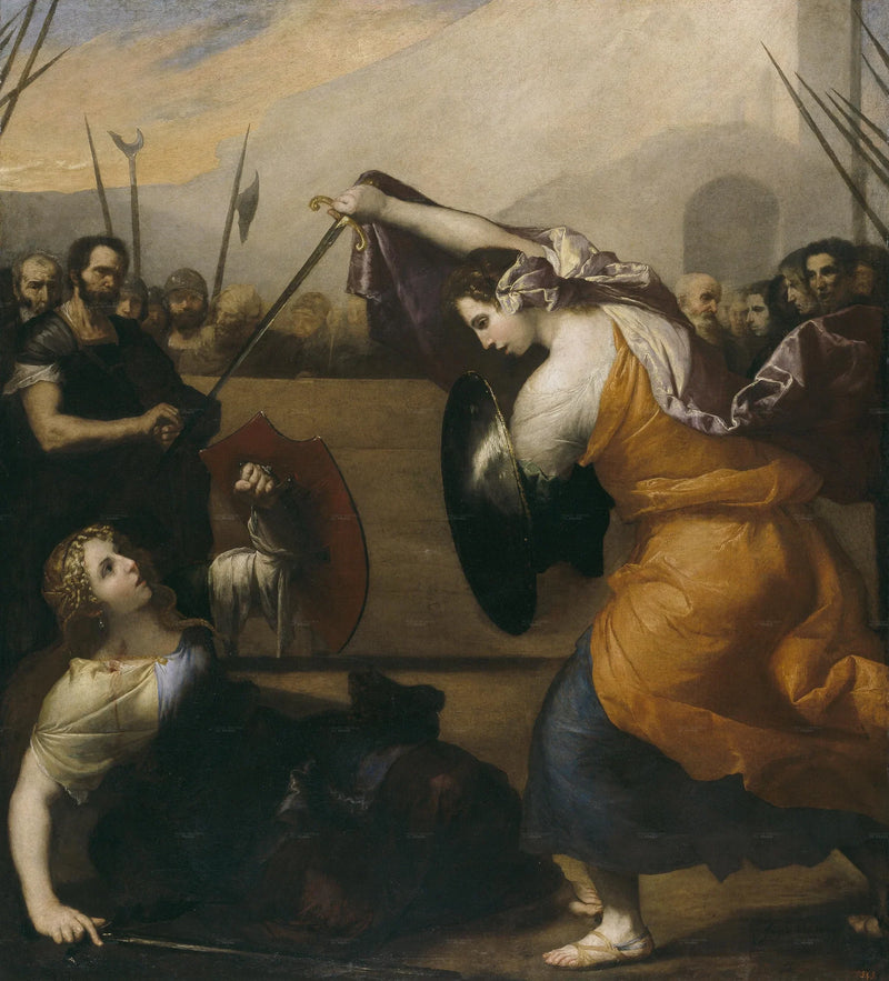 Kvinnokamp - Jusepe de Ribera