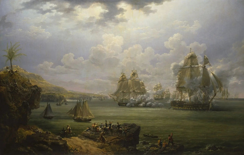 Kampen mellan Poursuivante och Hercules - Louis-Philippe Crépin