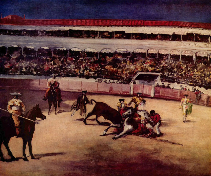 Tjurfäktning - Édouard Manet