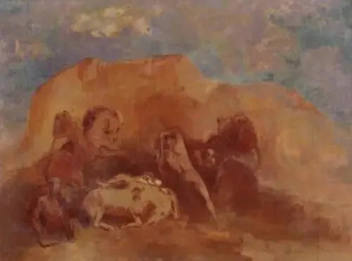 Ryttarstrid - Odilon Redon