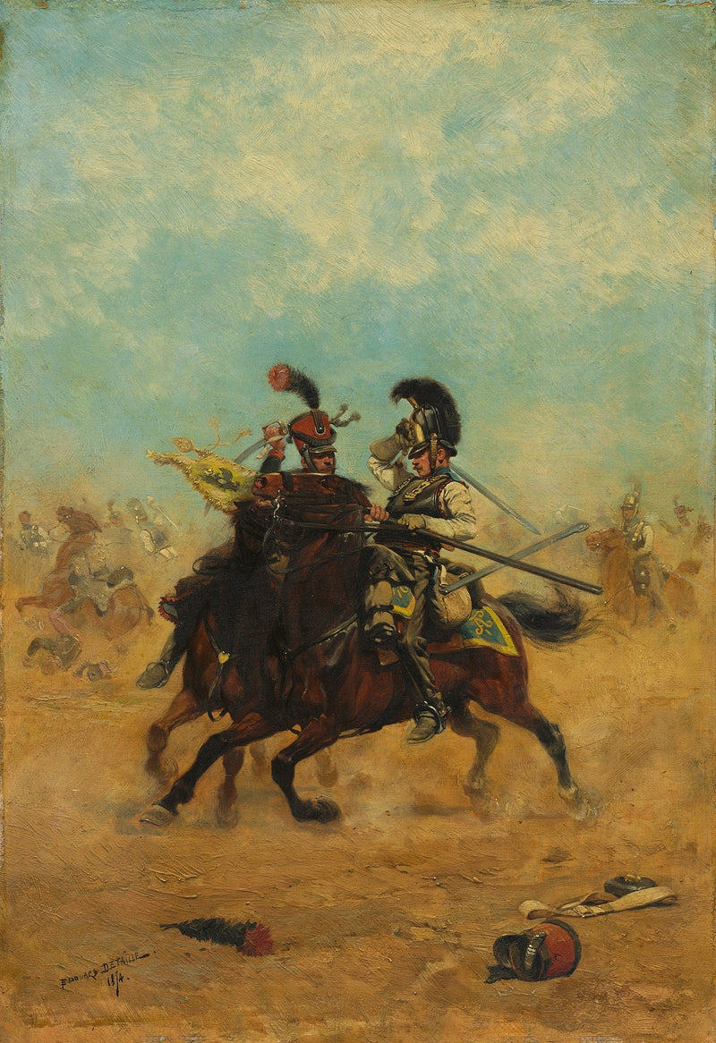 Strid för färger - Édouard Detaille