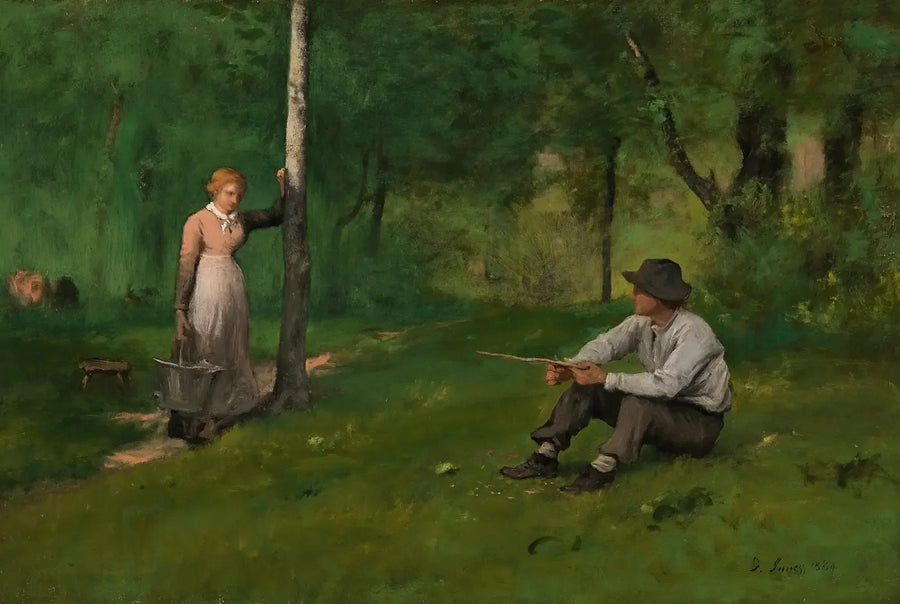 Minnesmärke - George Inness
